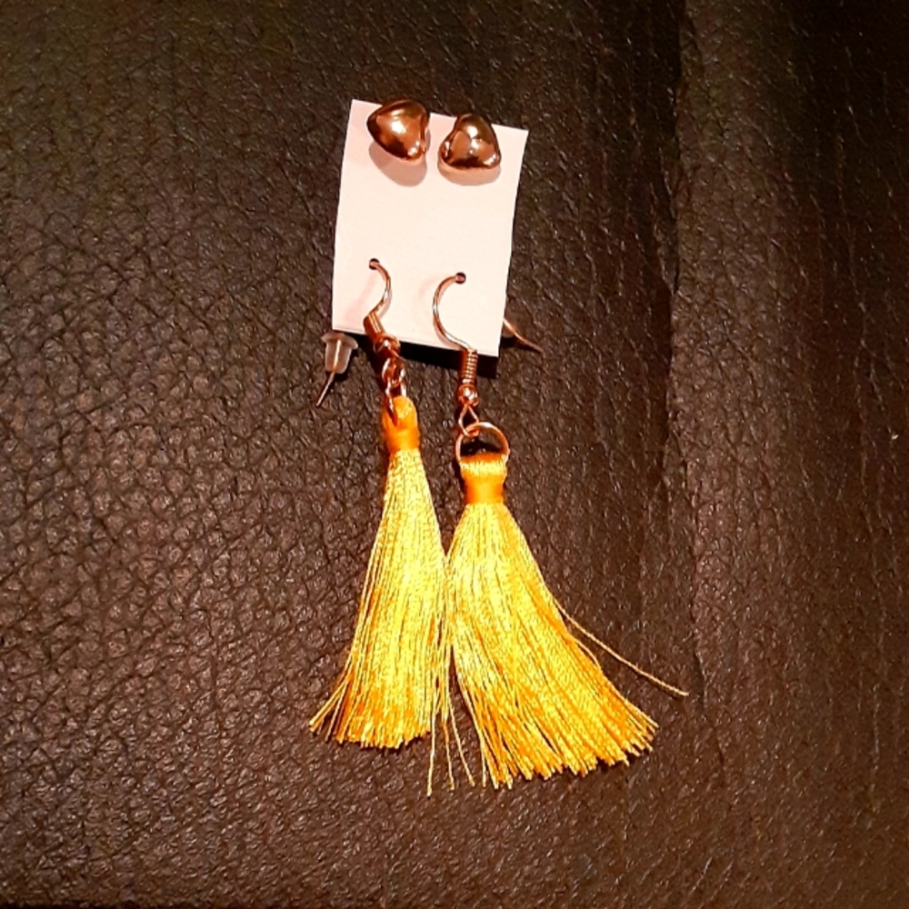 Earrings - must bundle. Jewelry  Vintage Yellow